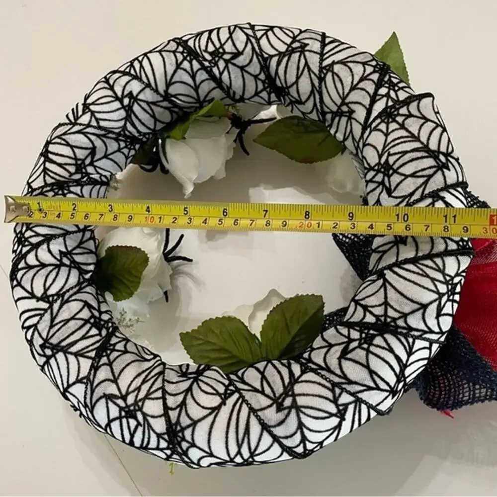 Handmade halloween wreath