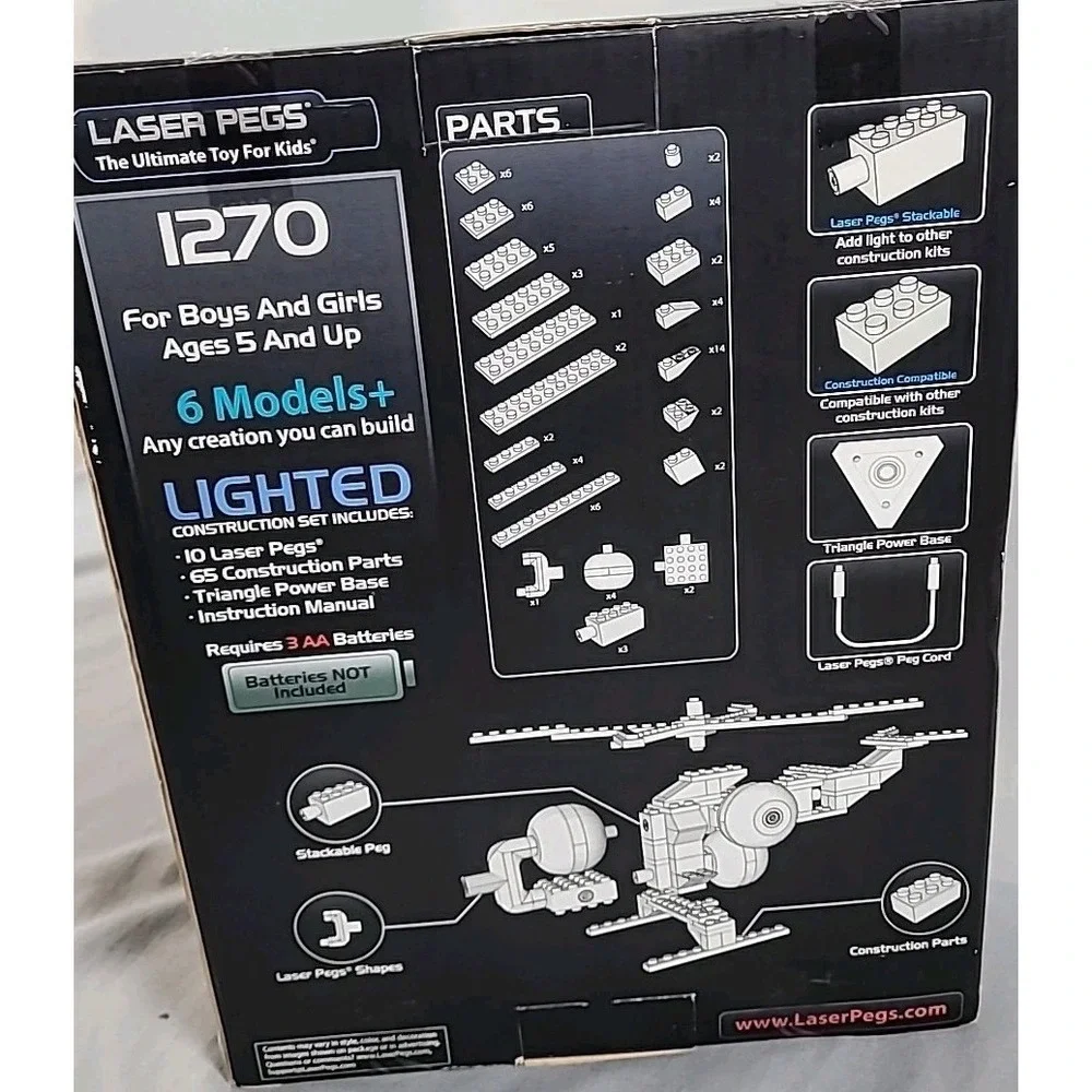 Laser Pegs plastic children