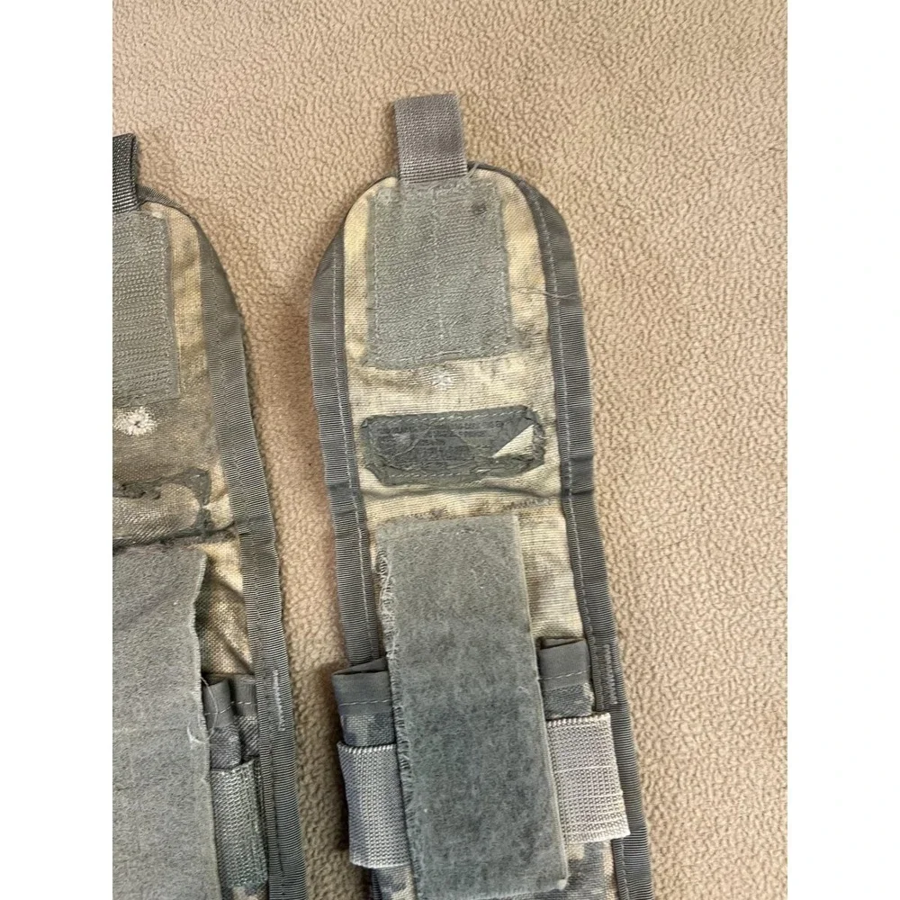 Set of 4 MOLLE Triple Magazine Pouch‎ Dump Pouch Army Digital Camo