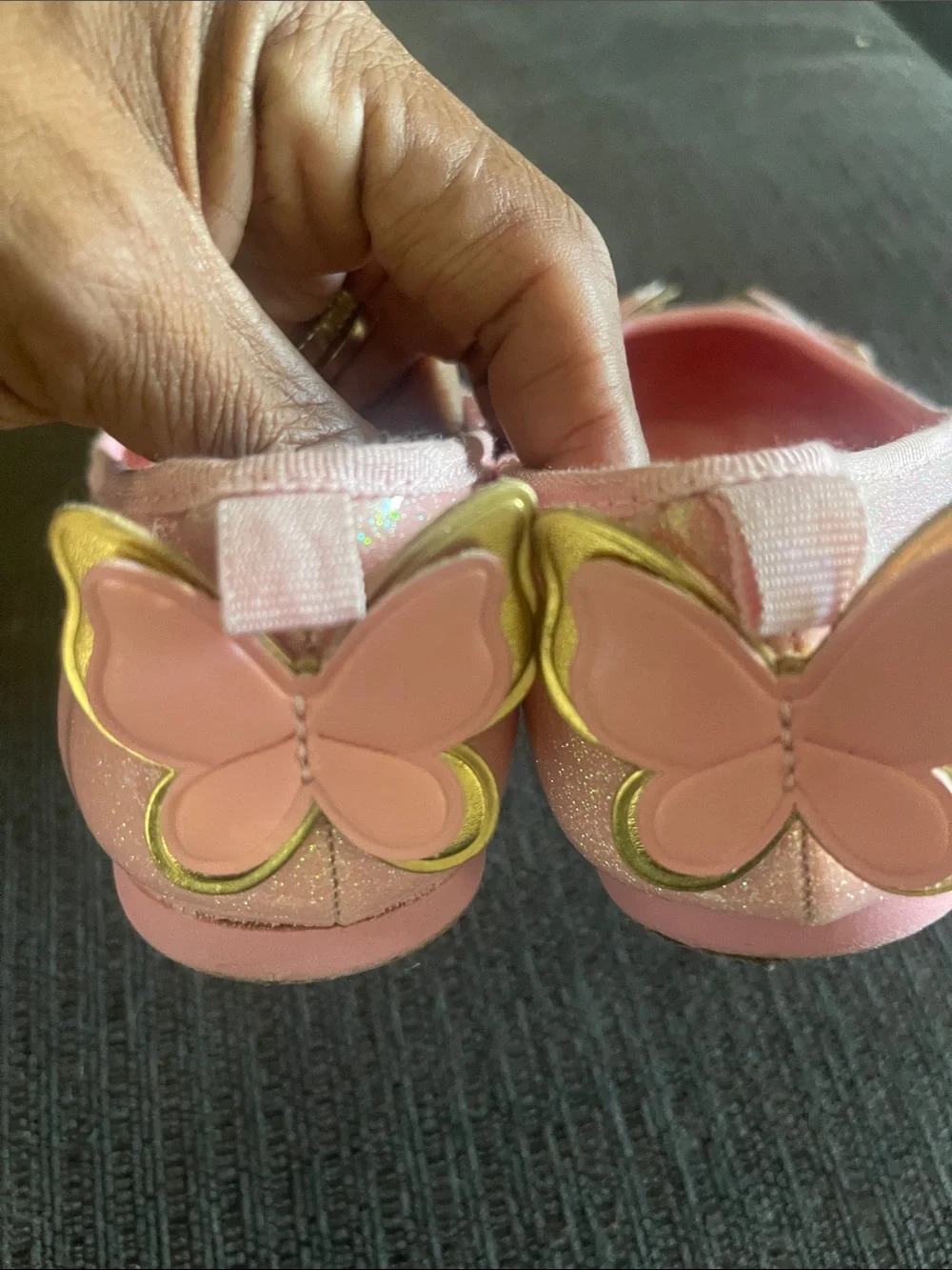 Buckle-Down sparkling pink