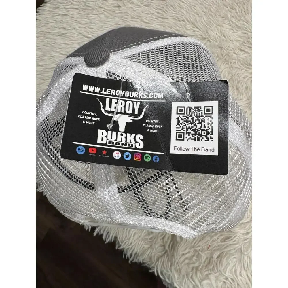 LEROY BURKS BAND gray white