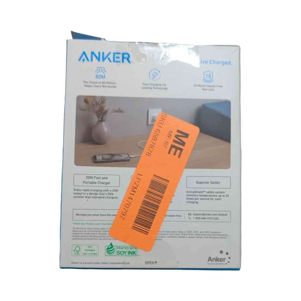 Anker important notes