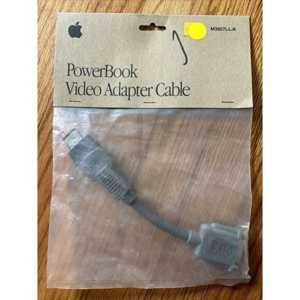 NEW OEM Apple Macintosh PowerBook Video‎ Cable External Video Adapter new sealed