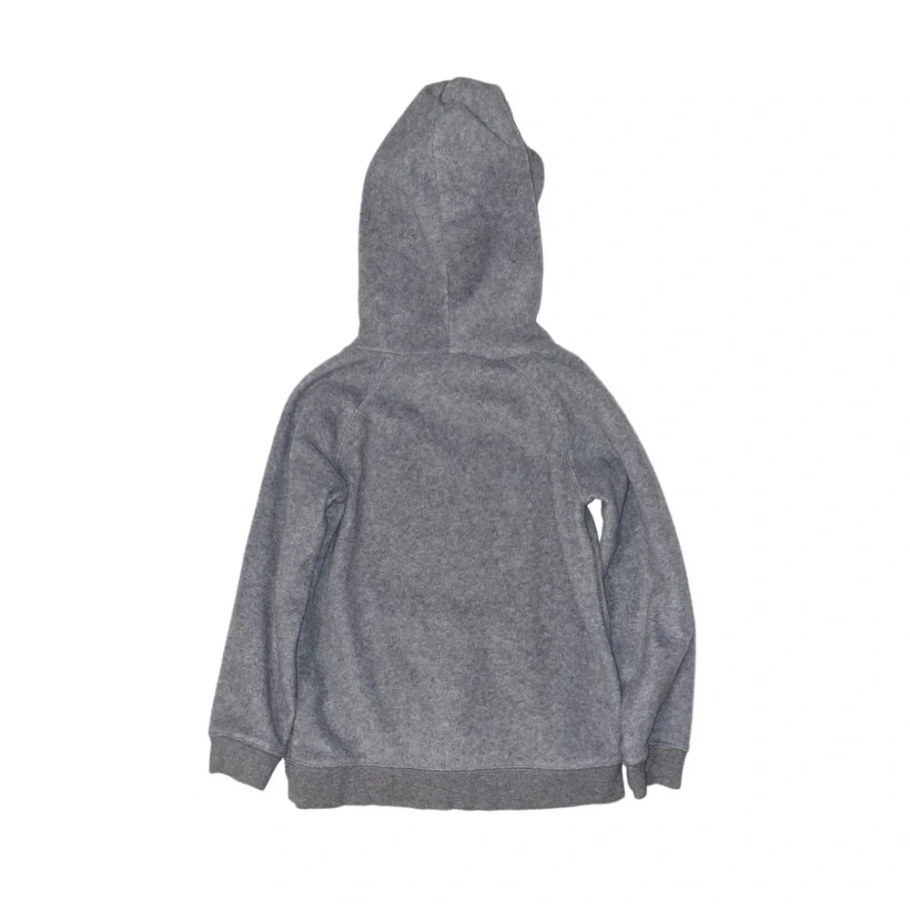 CARTER'S Boy's Grey Shark Long Sleeve Hoodie Size 8