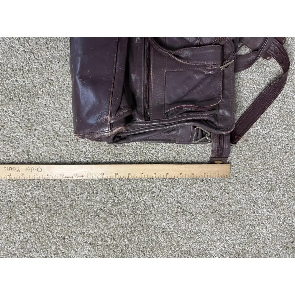 Tumi vtg brown
