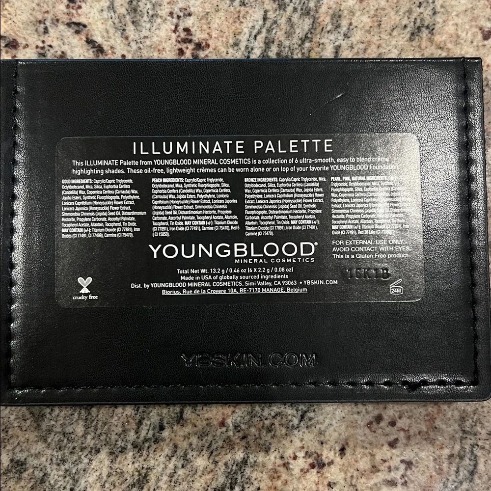 YoungBlood Illuminate Palette New