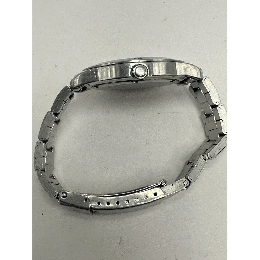 Marcel Drucker Scratched‎ Signature 21-208 Mens Watch New Battery 39MM 6.75