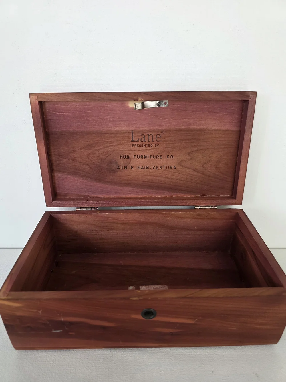 Lane wood box handcrafted wooden