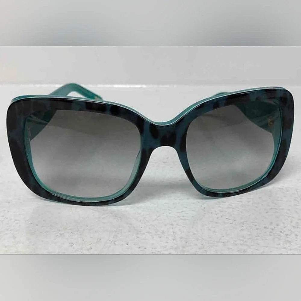 Dolce & Gabbana Teal and Black Sunglasses with COA certificate