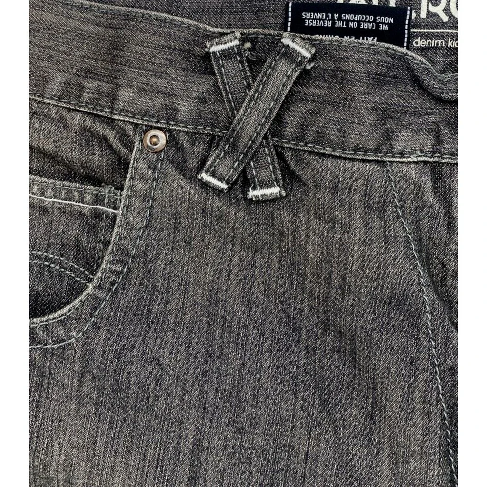 LRG Lifted Research Group Men's 38x34 Black Jeans VTG Y2K Skate Baggy Straight