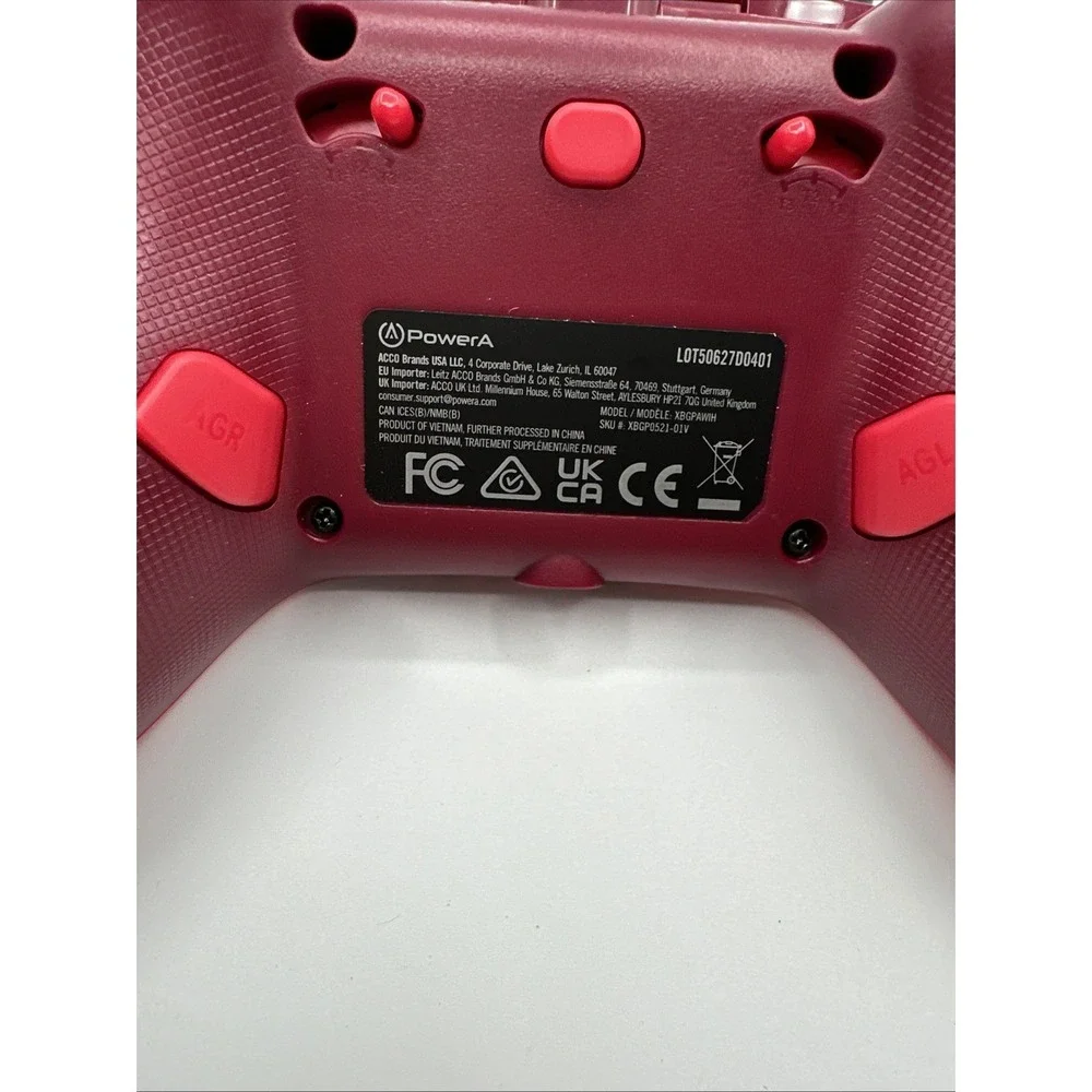 PowerA Advantage Wired Controller Xbox Series X|S Xbox One Red Flame Open Box