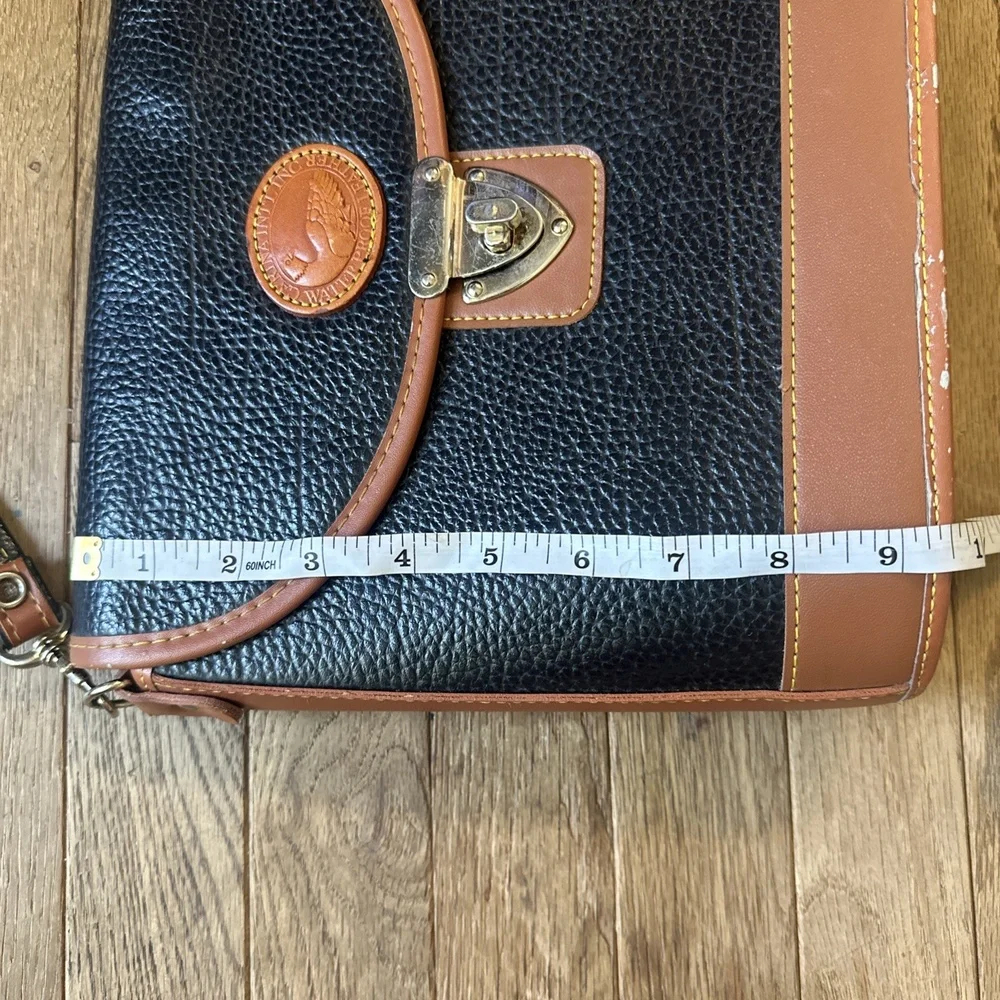 Carina International pebbled leather