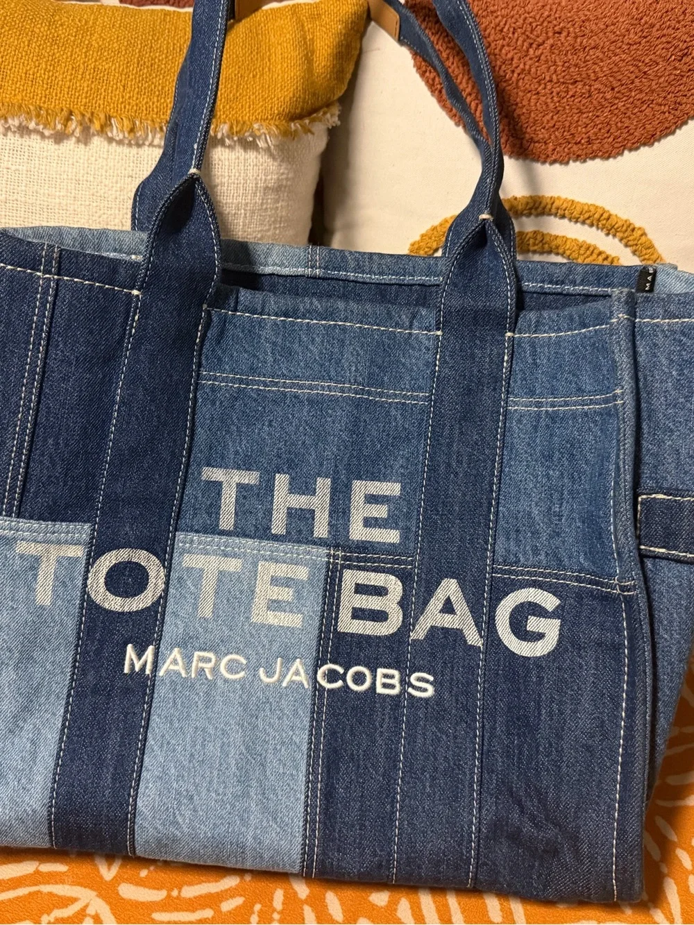 Marc Jacobs patchwork denim