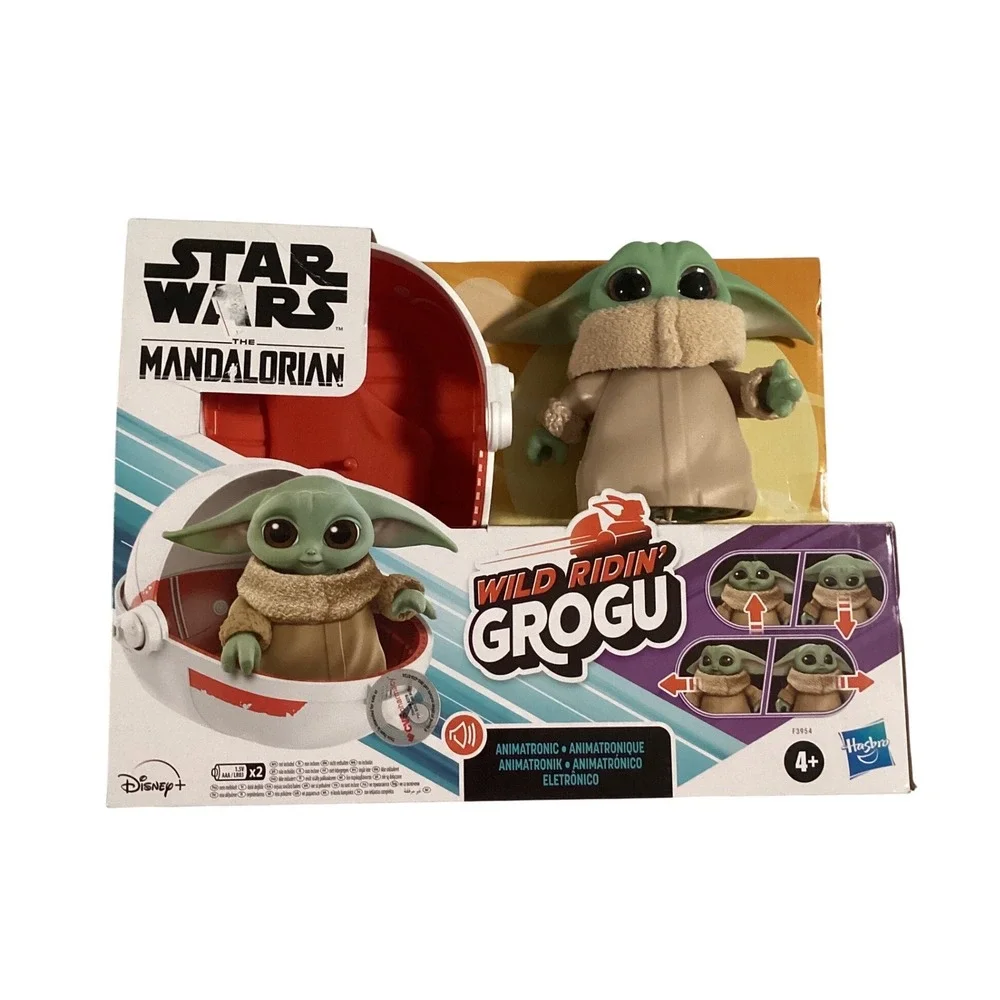 Star Wars The Mandalorian Wild‎ Ridin Grogu Animatronic Toy Hasbro 4+