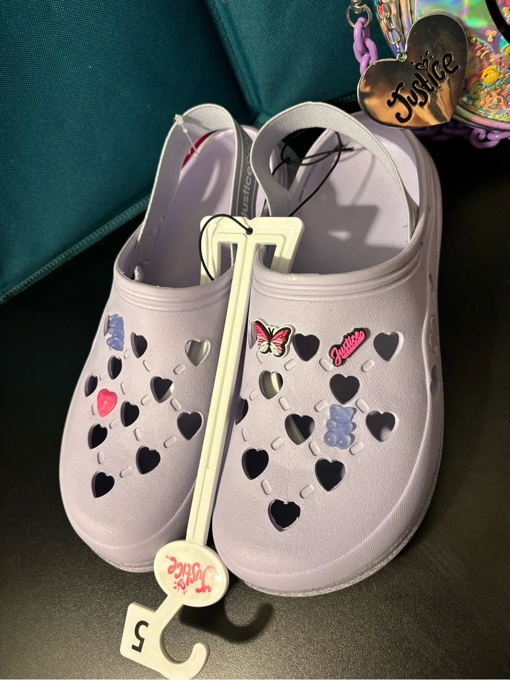 Justice lavender slip