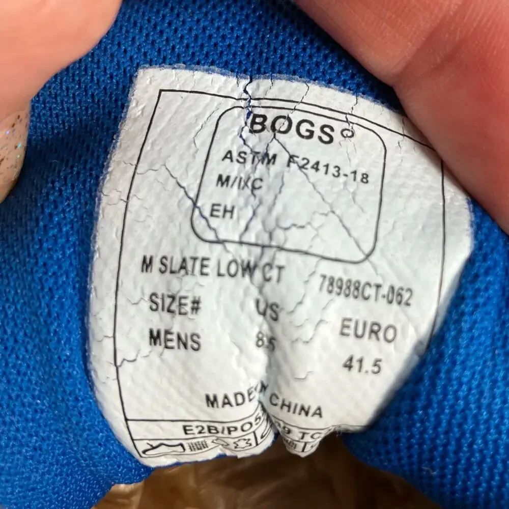 Bogs textile water energy