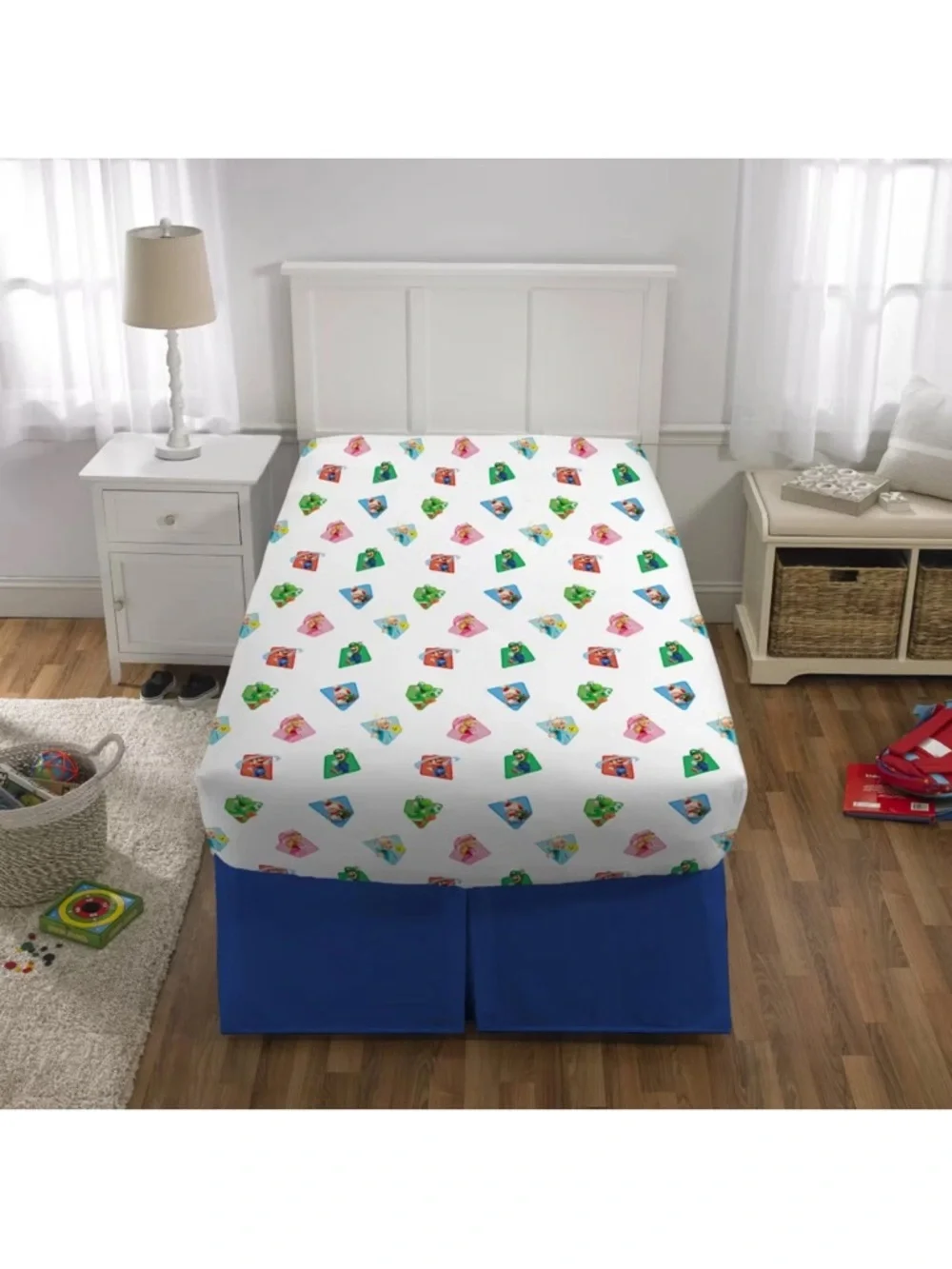Super Mario Bros: The Movie FULL Bed Sheet Set Fictitious Character NEW