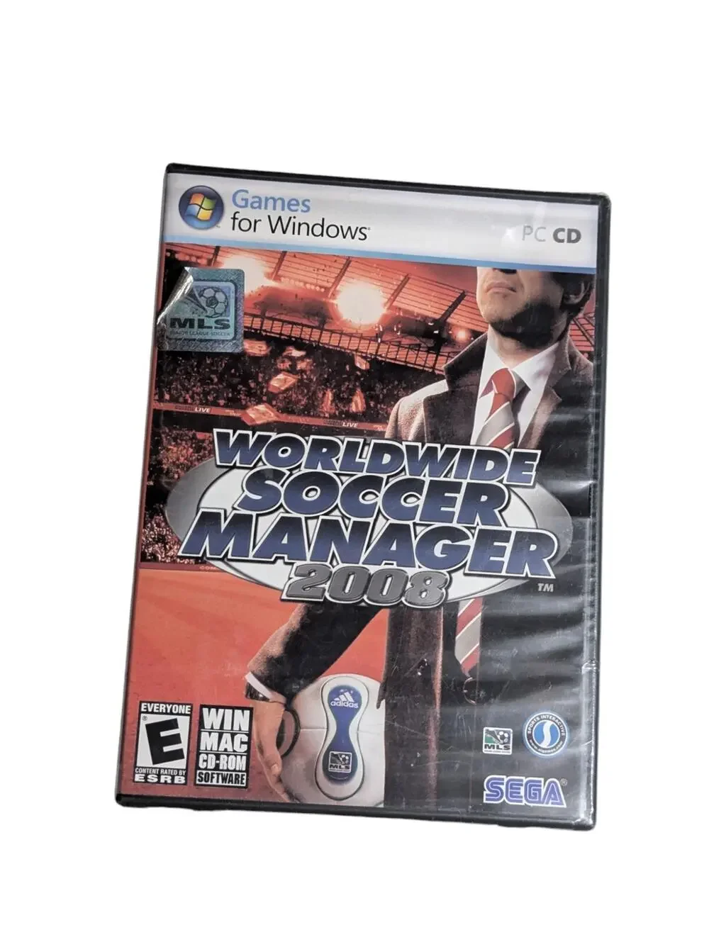 Sega Worldwide Soccer Manager 2008 (Windows/Mac, 2007) PC CD Game New/Sealed