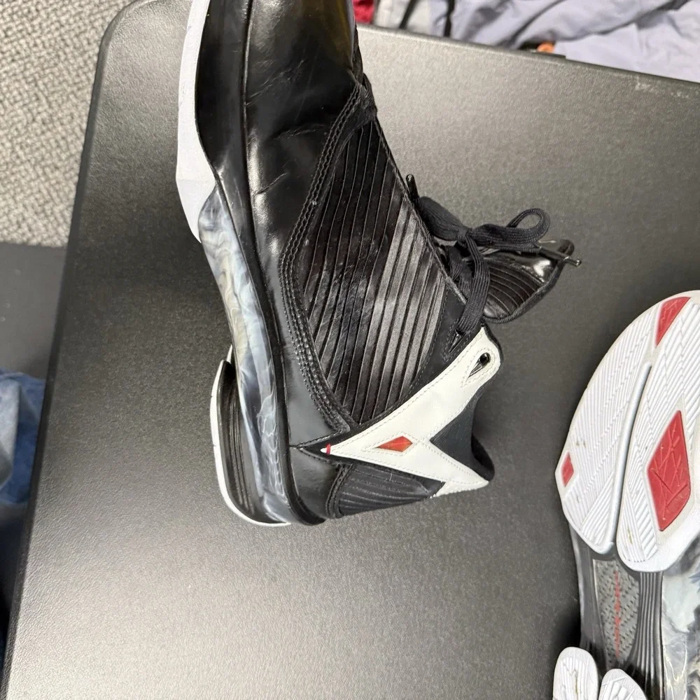 Air Jordan 2009 OG 2K9 Black White Tuxedo Vintage Mens Sneakers 343084-062 Sz 13