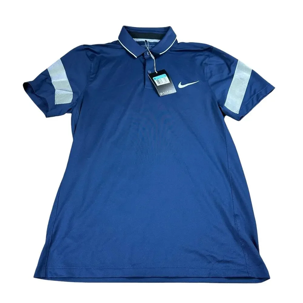 NIKE Men's Golf‎ Polo Shirt Short Sleeve Size Medium NWT Framing Commander
