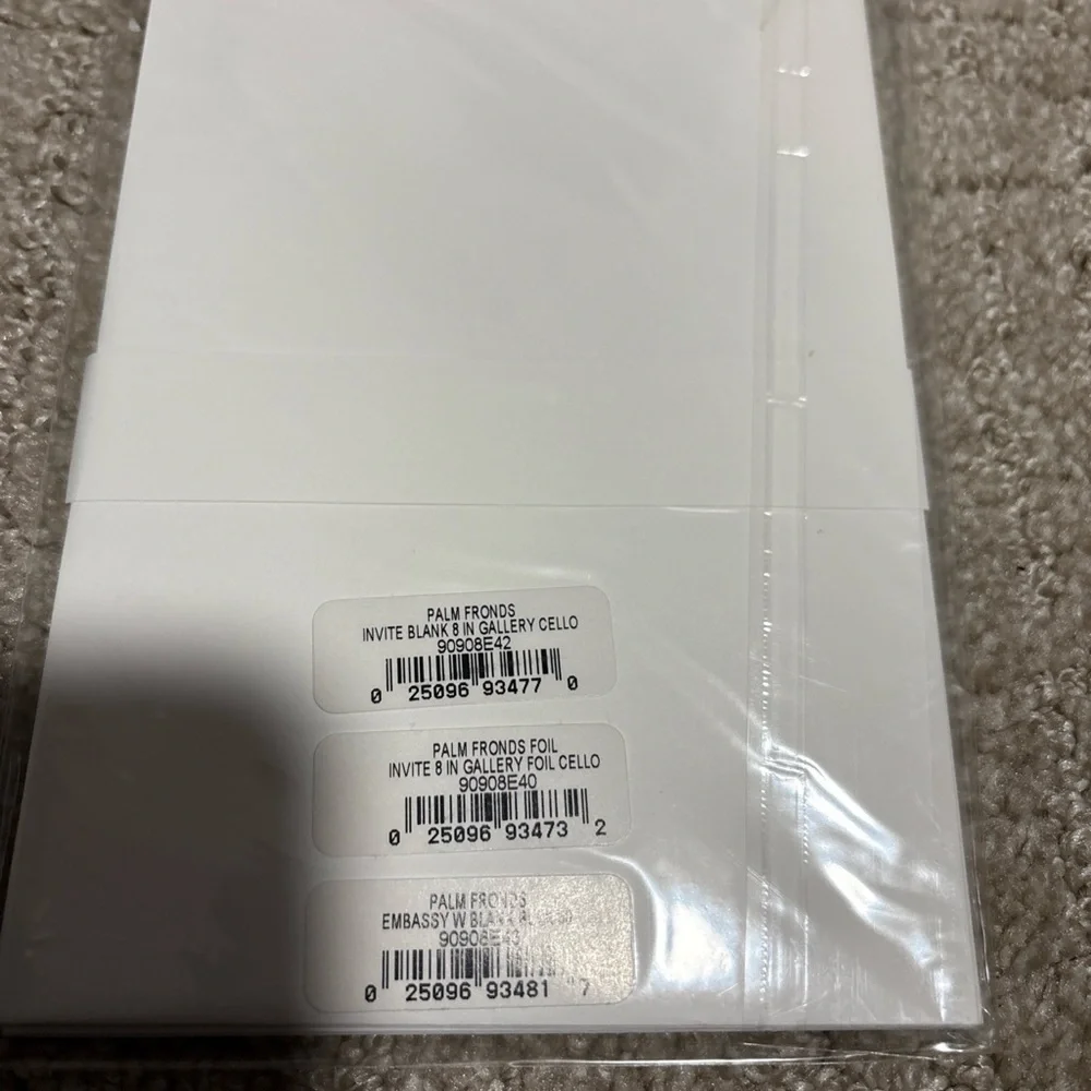 Caspari invitations cards