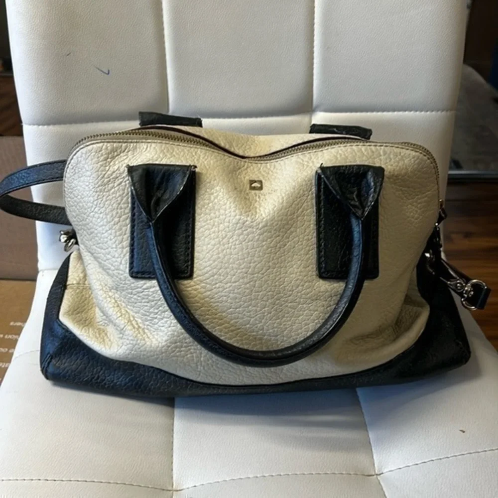 Kate spade large color block bag with strap mineral wear