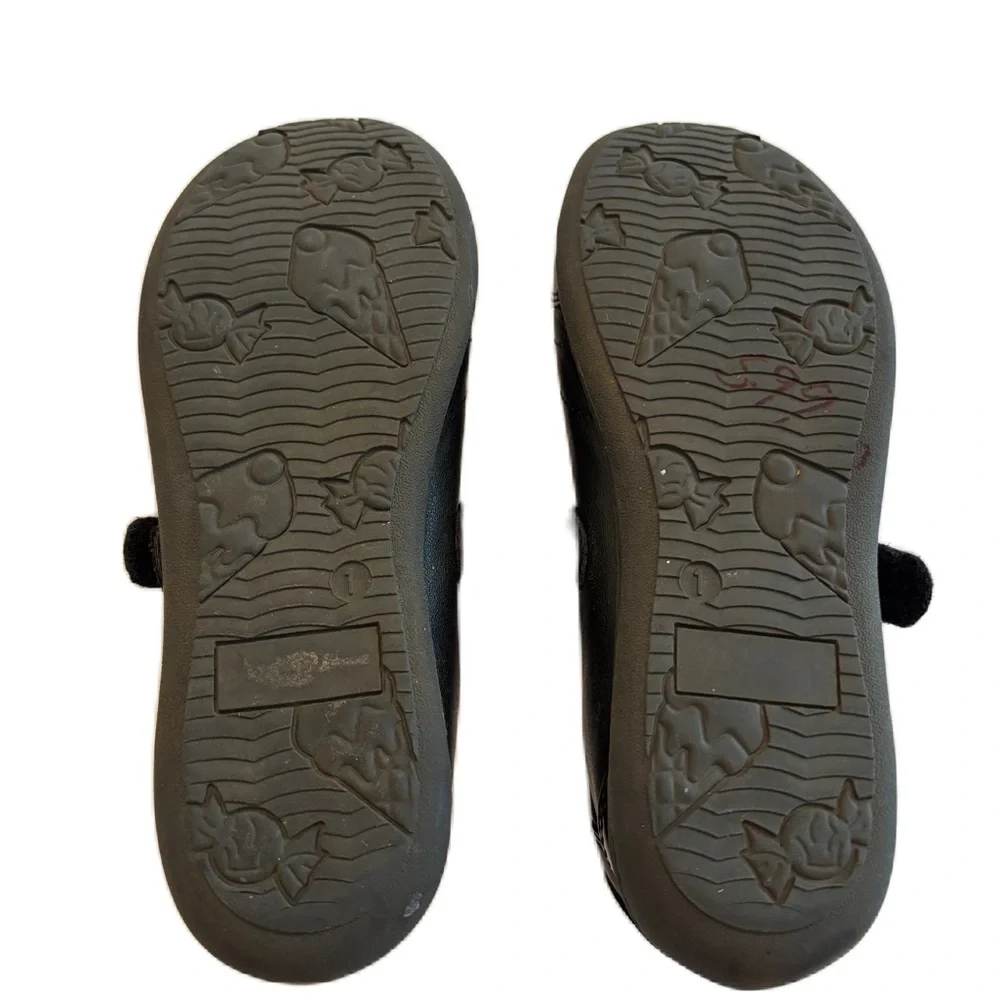 Olive & Edie Black Francis Mary Jane Flat Size Little Girl 1