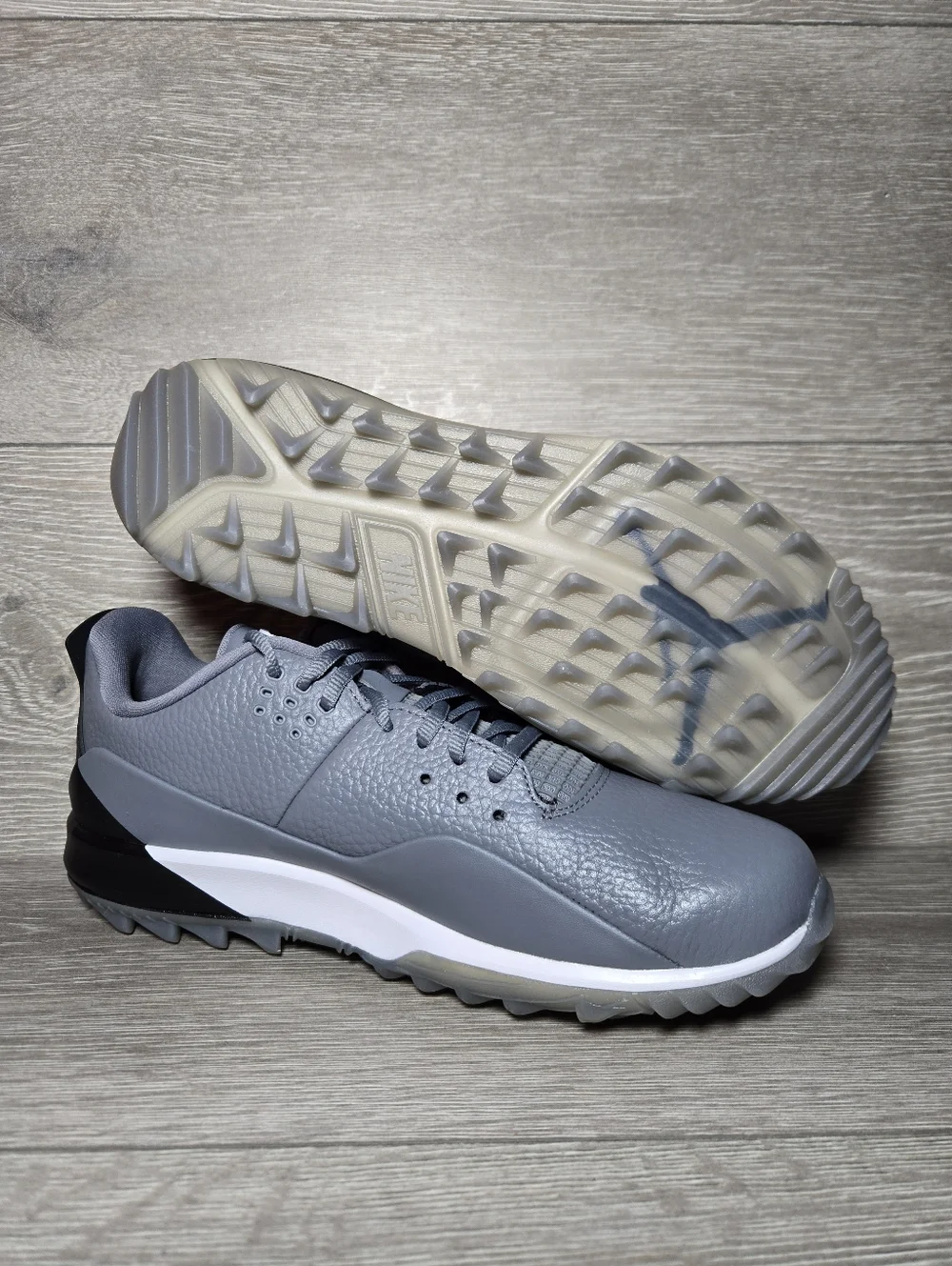 New Nike Air Jordan ADG 3 Cool Gray White Black Golf Shoes CW7242-003 Men's Sz 8