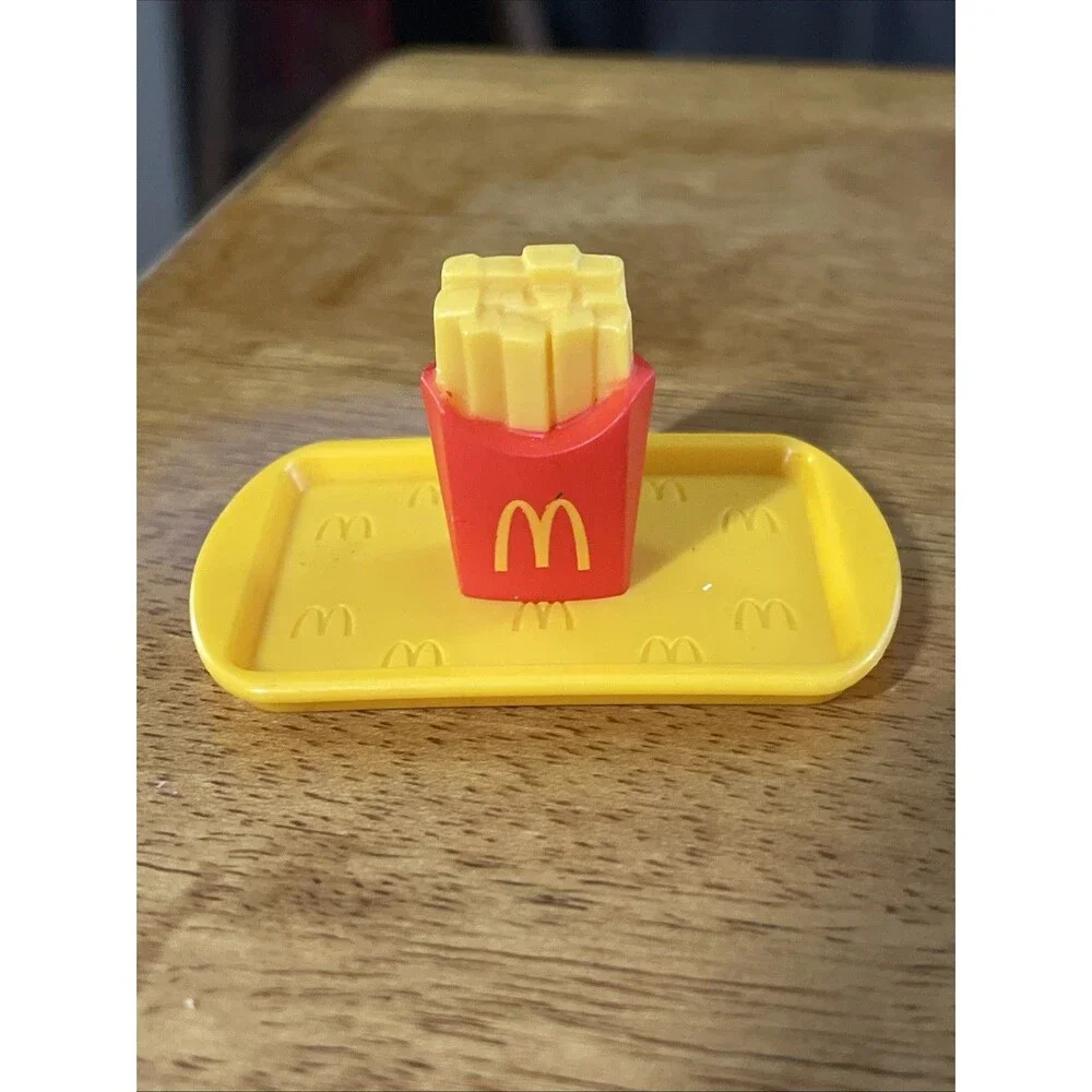 Lil McDonald’s Mini French Fries on Tray Happy Meal Toy STK#44