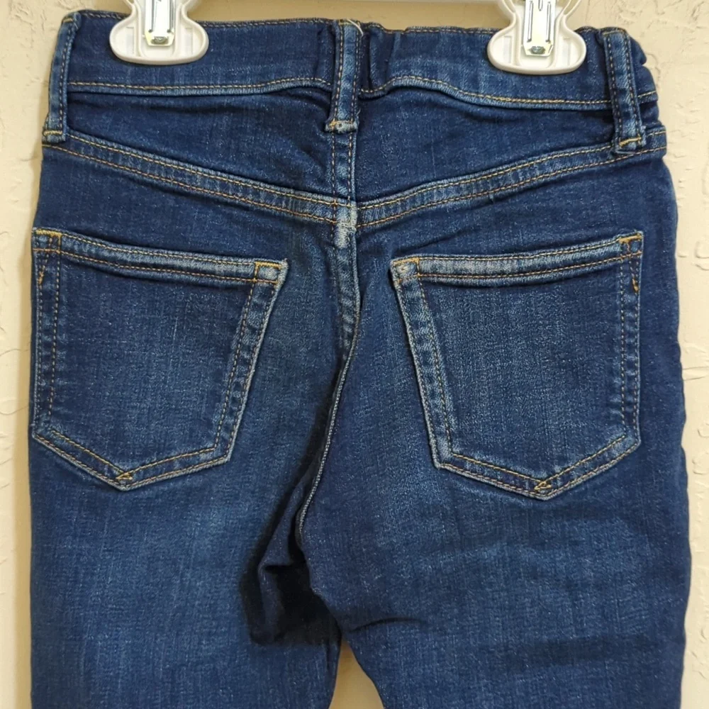 GAP Boys Dark Wash Stretch Athletic Jeans Size 5