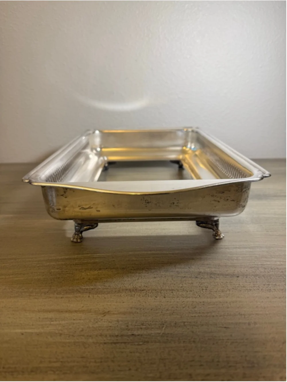 Unbranded vintage silverplated