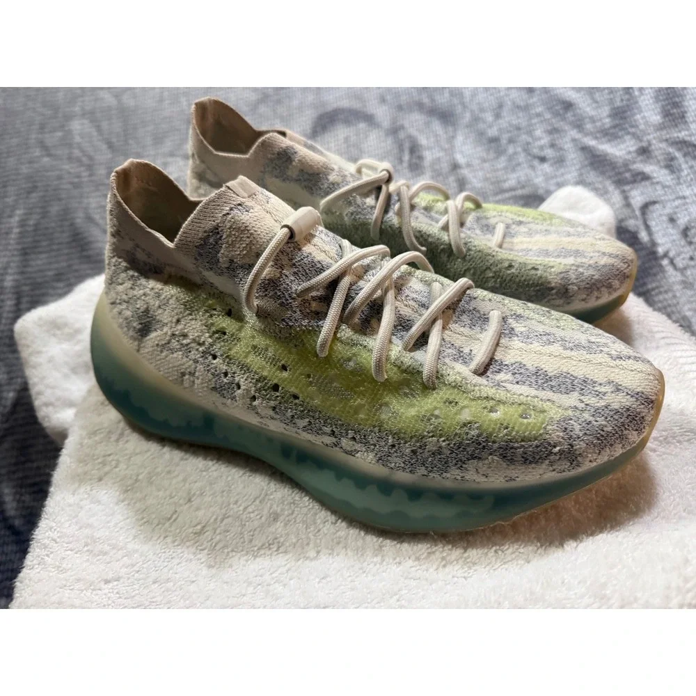 Adidas Yeezy Boost 380 Alien‎ Blue Grey Green GW0304 Mens 10.5 Sneaker