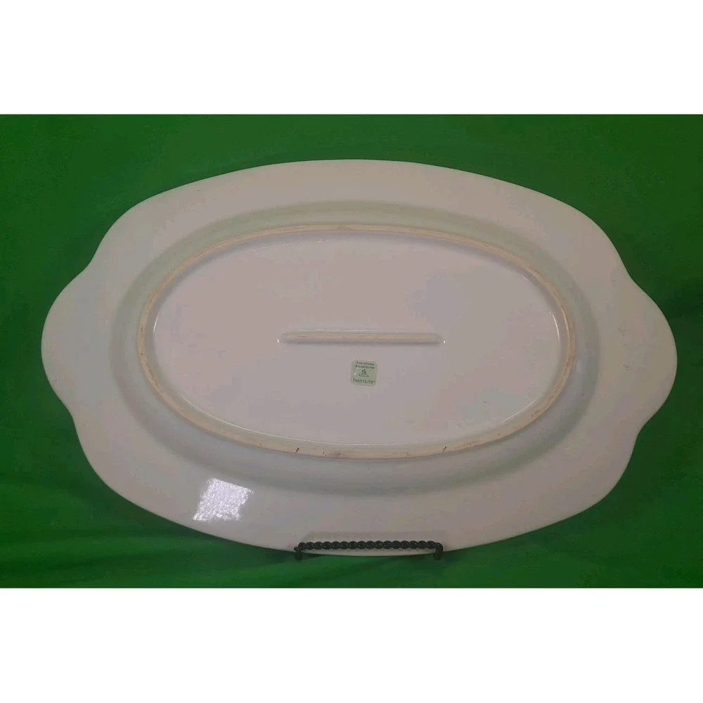 PartyLite ceramic platter