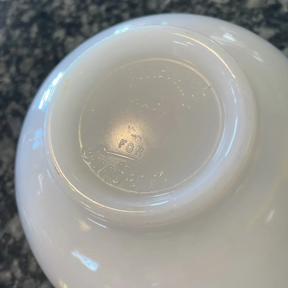 Sunbeam glasbake white
