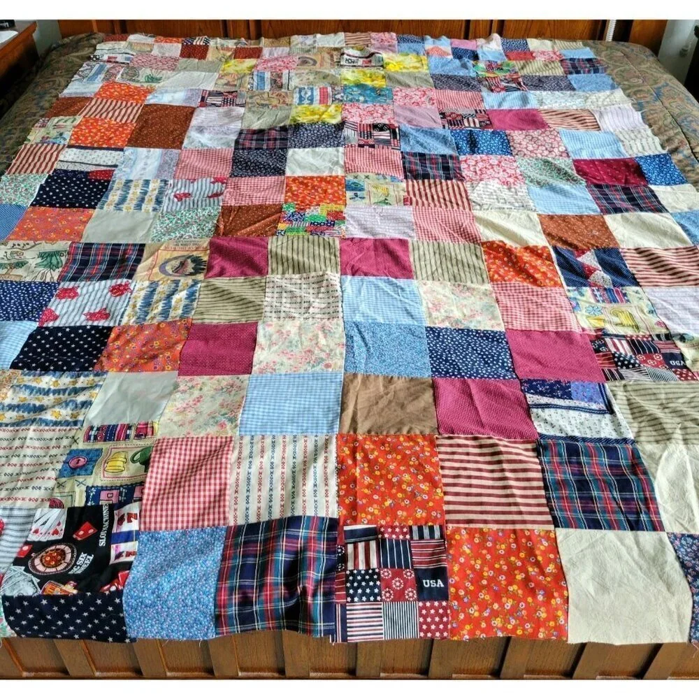 Patchwork Quilt Top 84
