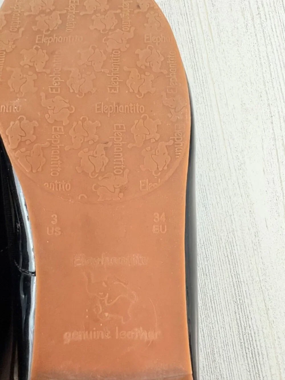 Elephantito black patent