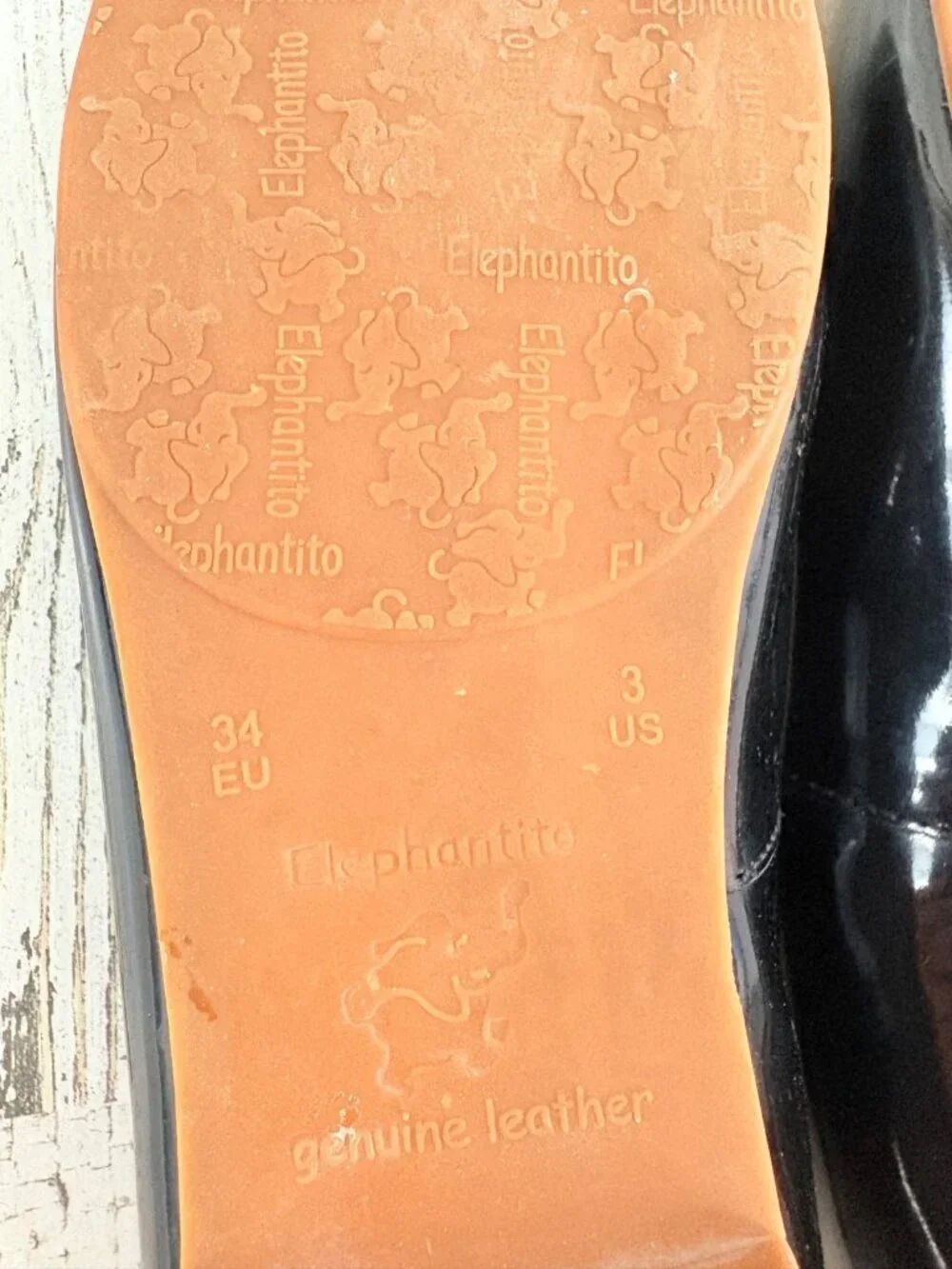 Elephantito black patent