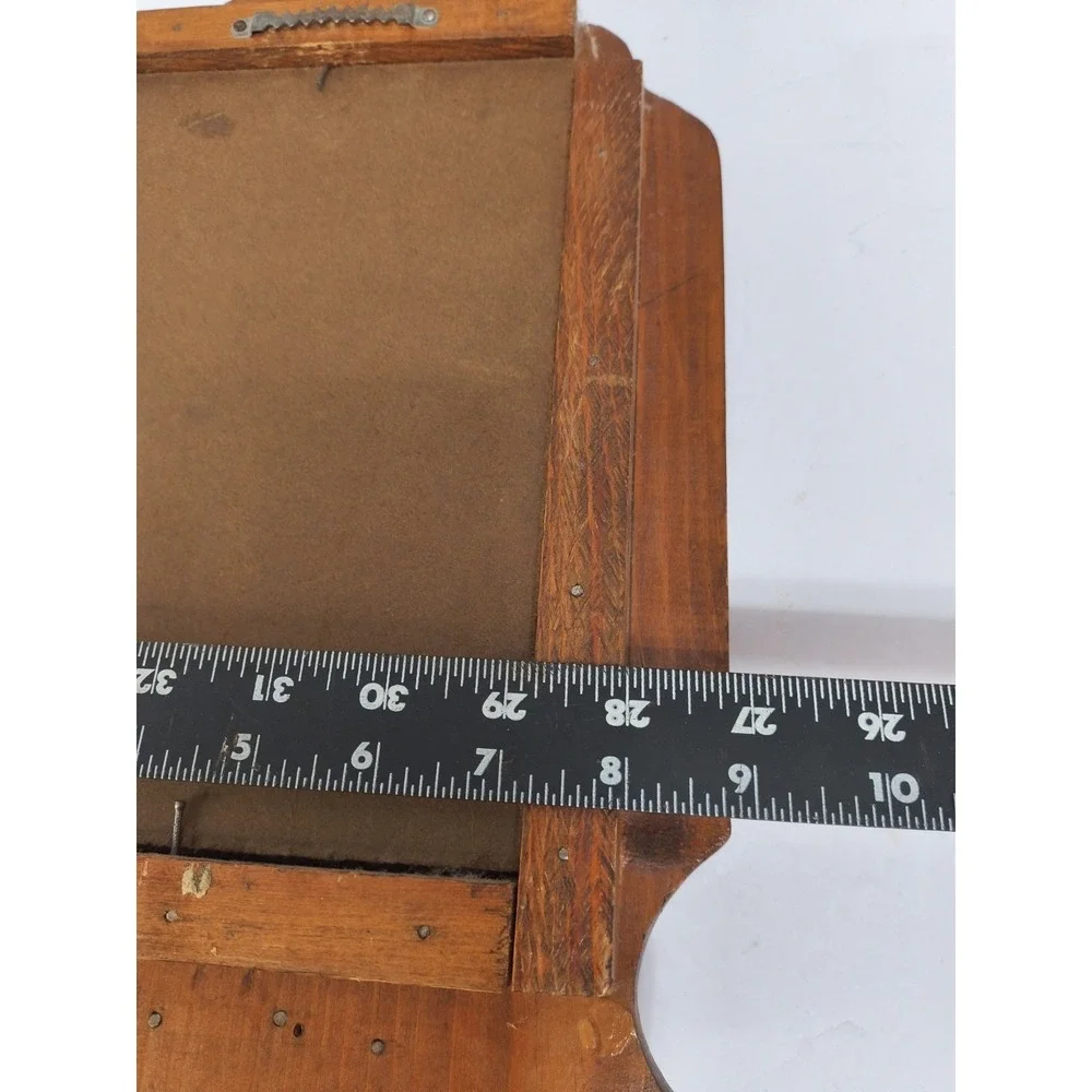 Mirror Image vintage wood