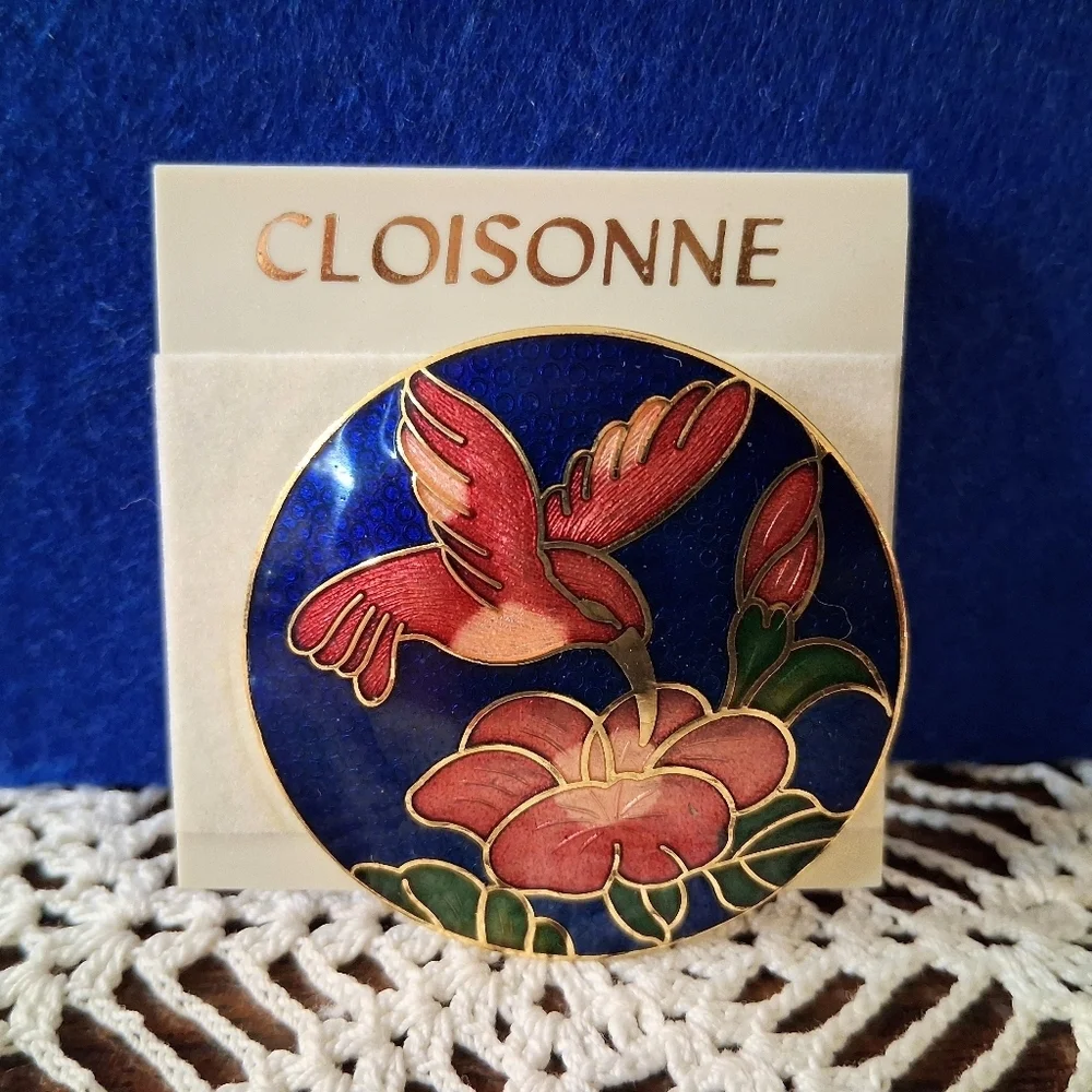 Cloisonne vintage 80s