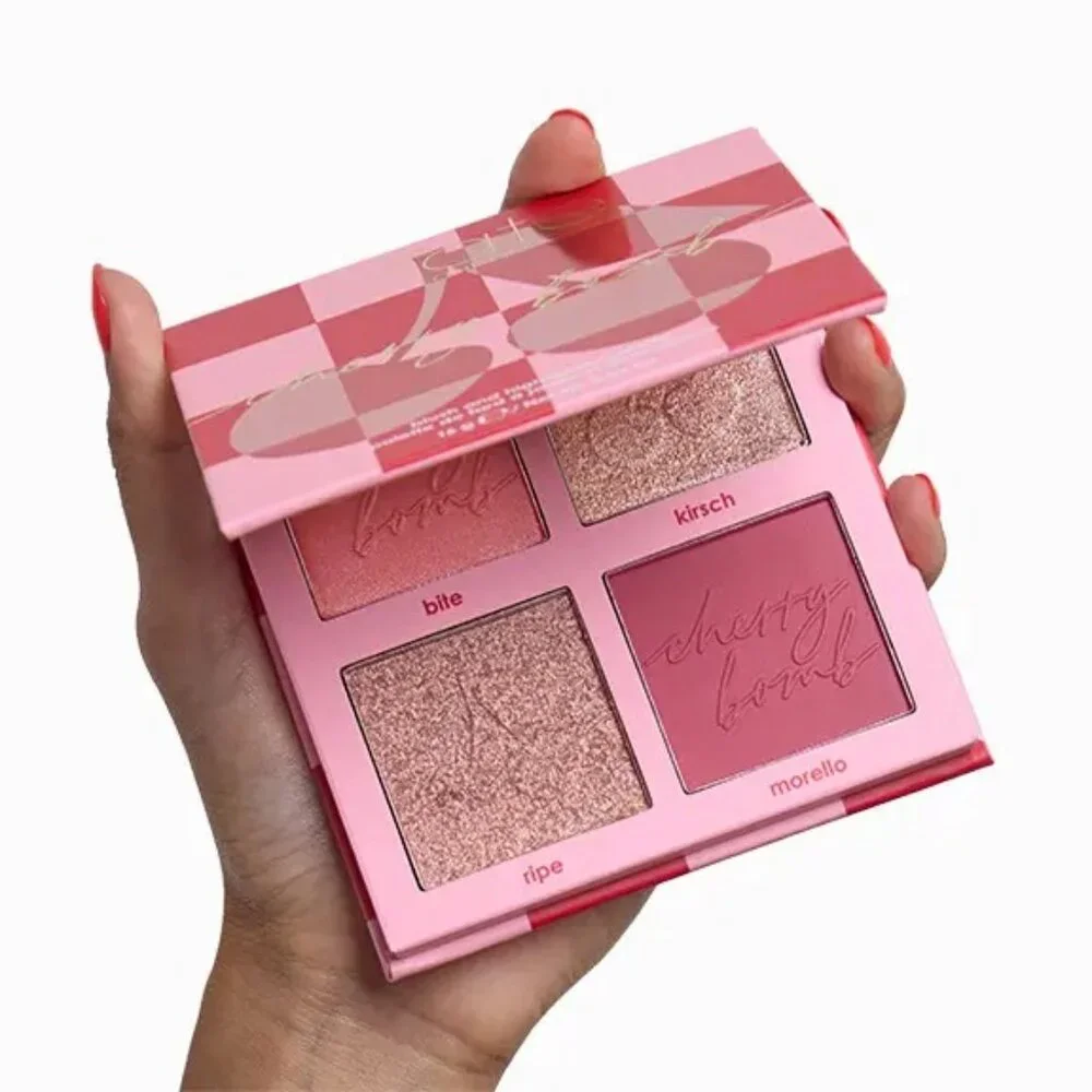CIATE LONDON “Cherry Bomb” Blush & Highlighter Palette (NEW‎ IN PKG!)