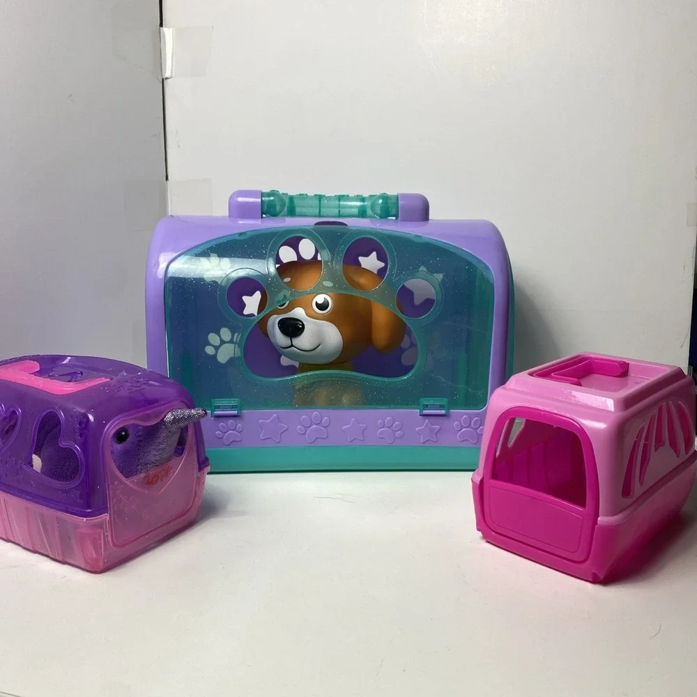 Kid Connection Veterinary Playset Pet Carrier Dog Barks And Works‎