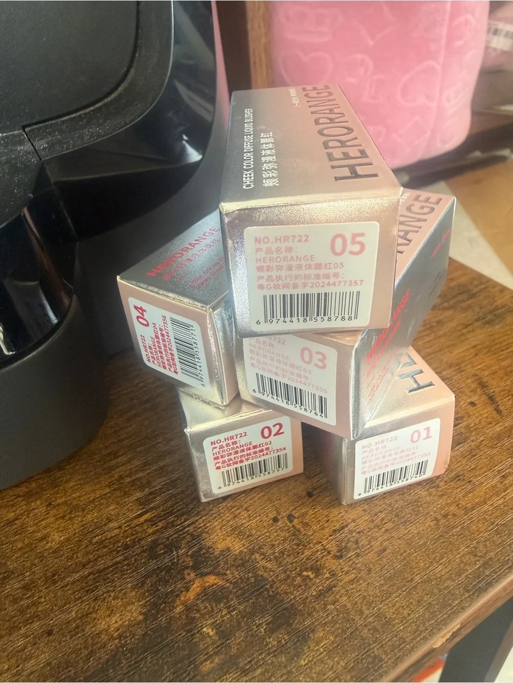 herorange fresh cheek pink