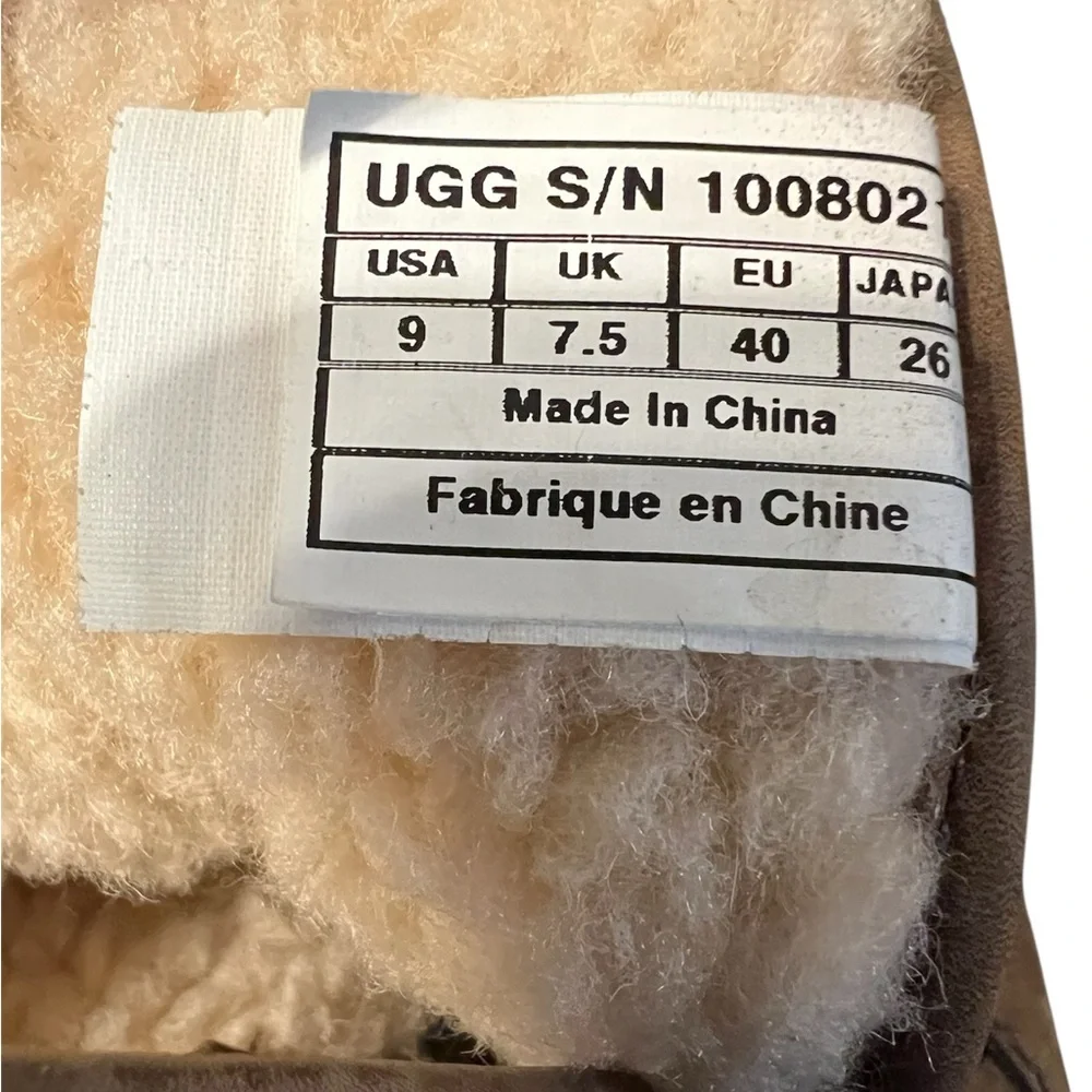 UGG waterproof leather