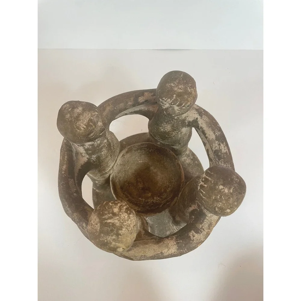 Handmade handcrafted clay