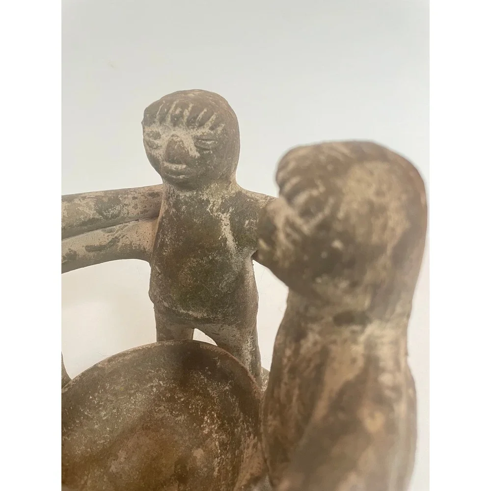 Handmade handcrafted clay