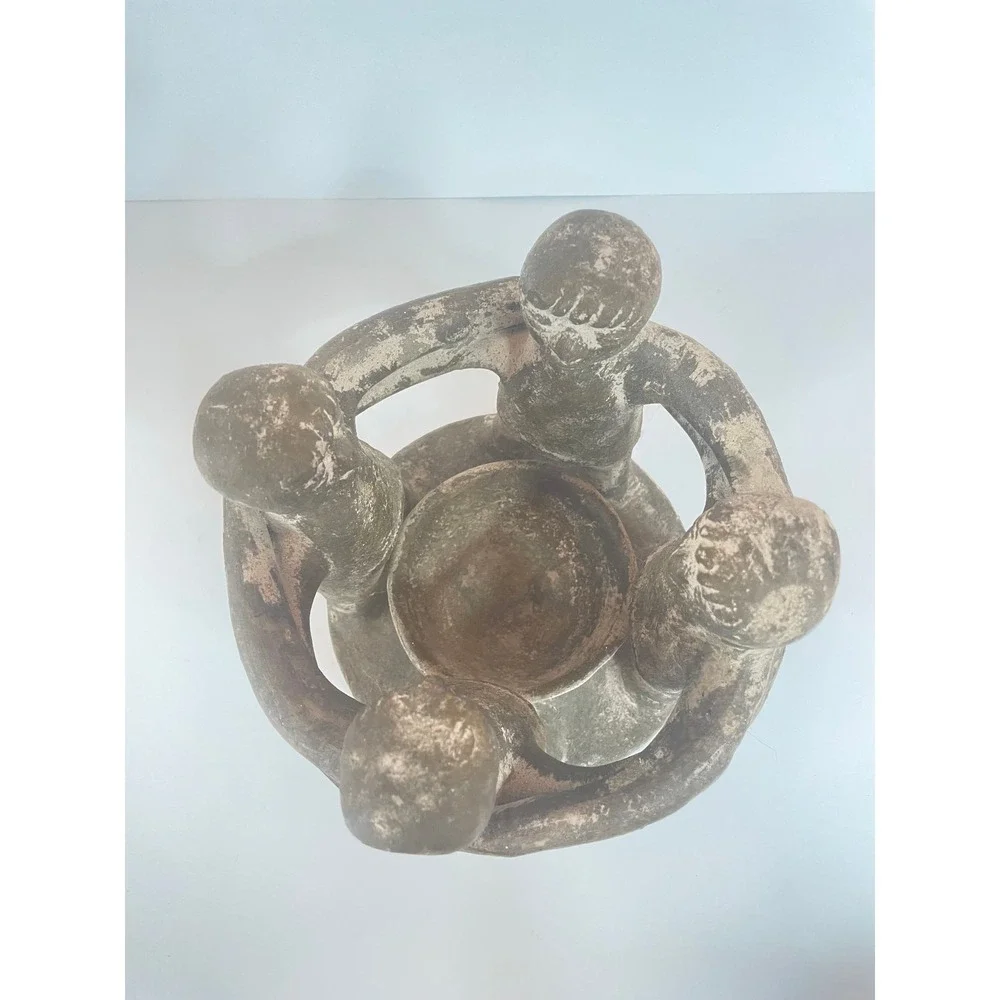 Handmade handcrafted clay