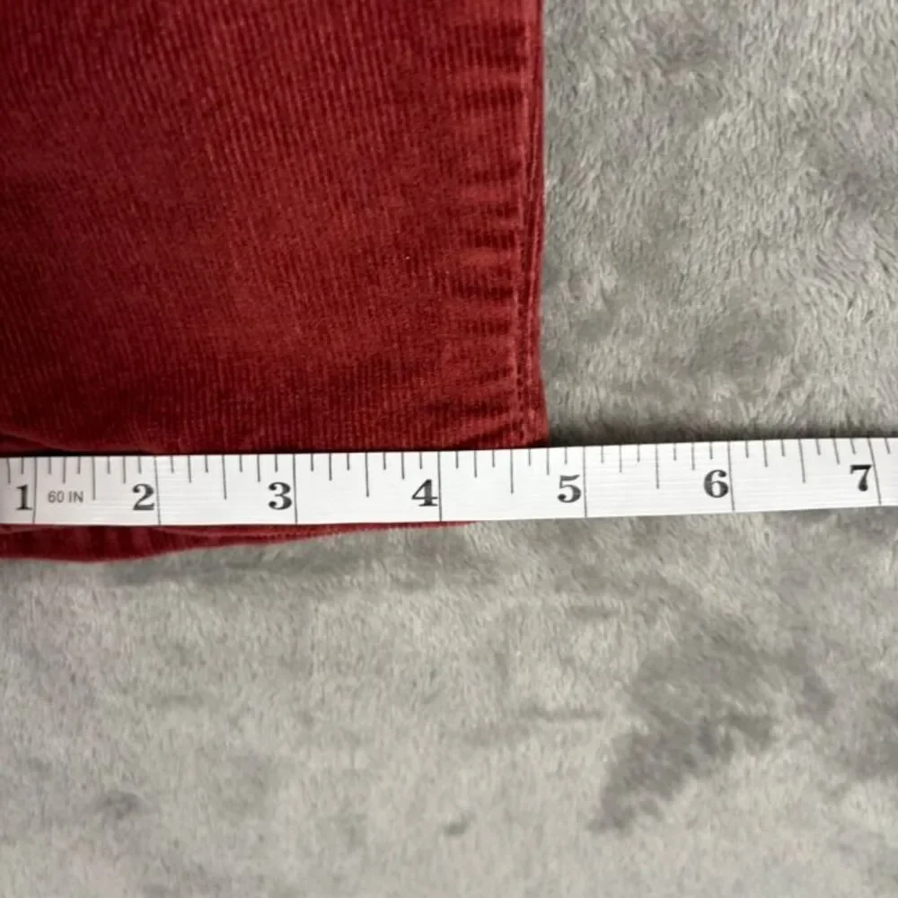 Levi's 710 Super Skinny Corduroy Jeans Women’s 28x30 Red Stretch Preppy Normcore