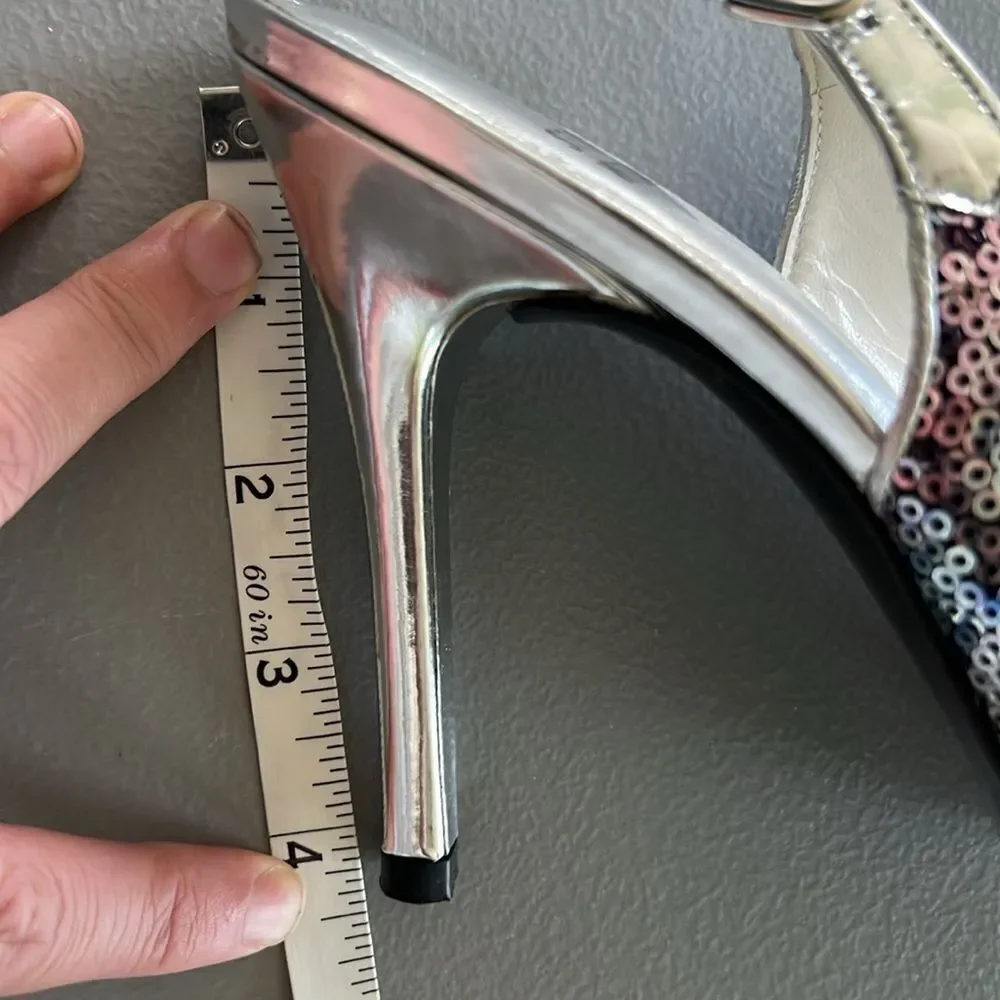 Stuart Weitzman Sequin Heels - 9.5