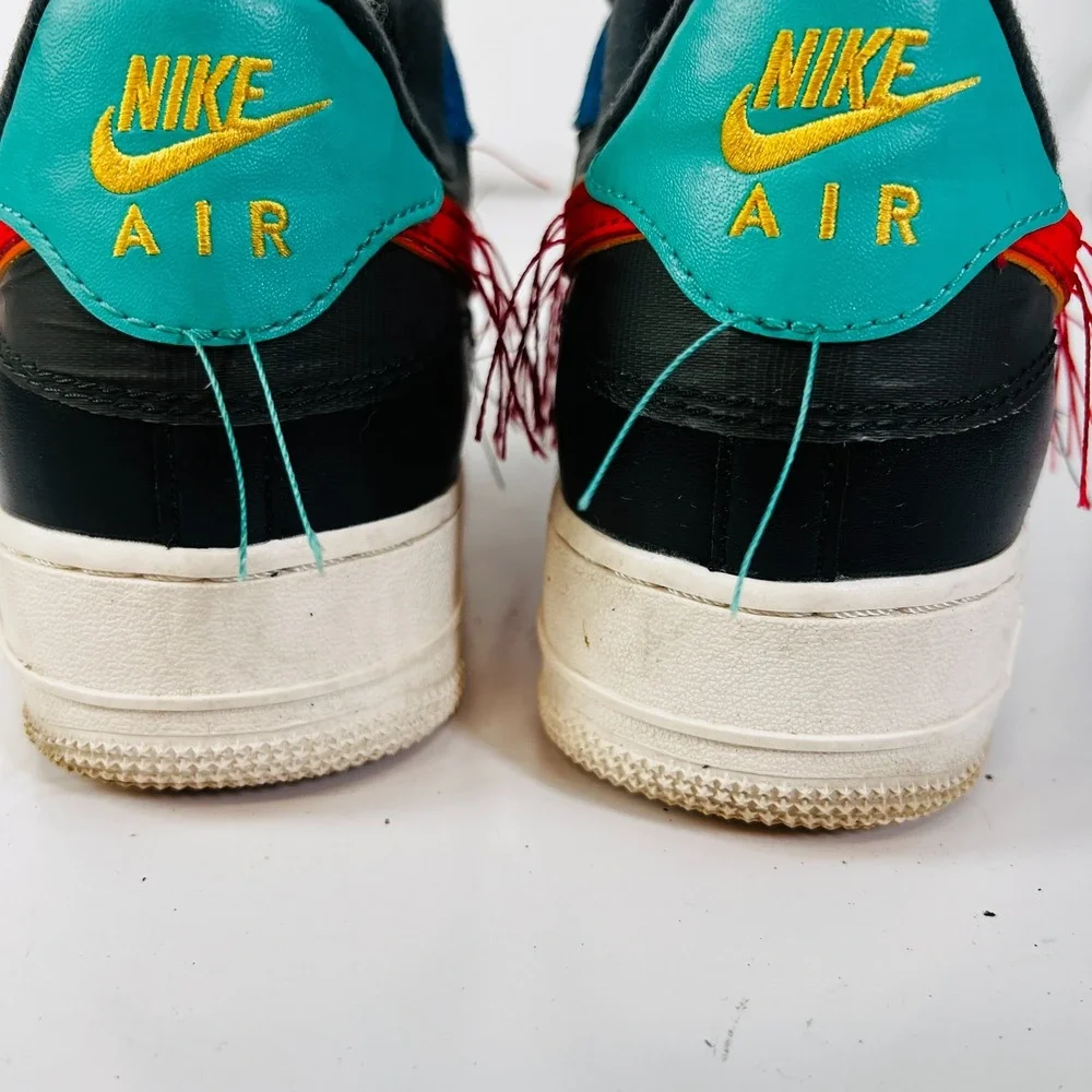 Nike Air Force 1‎ Low BHM 2020 MultiColor CT5534-001 Sz 9.5