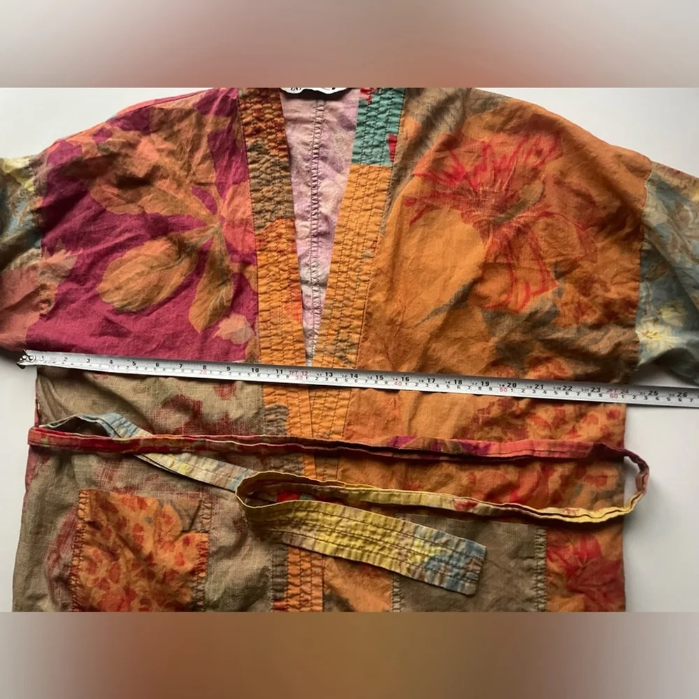 Zara patchwork kimono